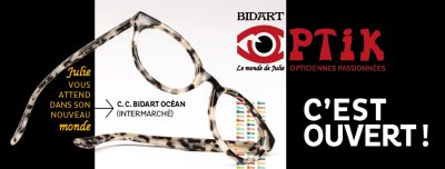 Bidart Optik, opticien à Bidart, collections de lunettes